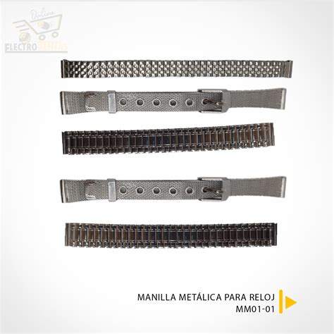 OFERTA MM01 01 MANILLA METÁLICA PARA RELOJ