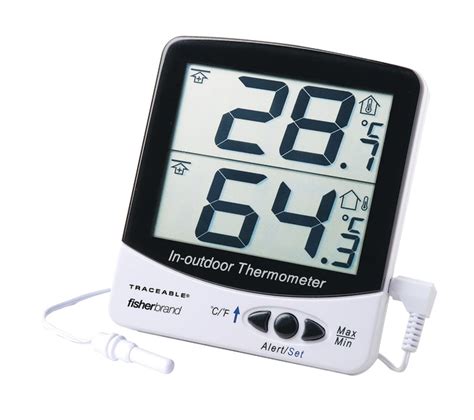 Fisherbrand™ Traceable™ Indoor/Outdoor Digital Thermometer with Giant ...