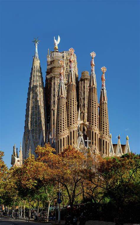 Sagrada Familia Gaudi from the west Photograph by Weston Westmoreland ...