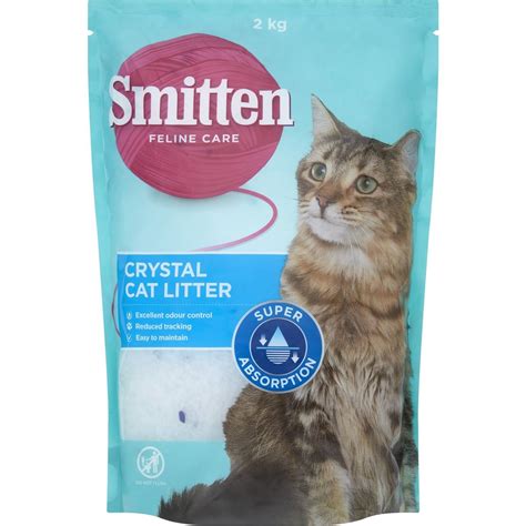 Smitten Cat Litter Crystals 2kg Woolworths