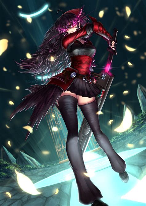 Raven Branwen Rwby Raven Rwby Anime Rwby