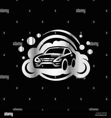 Car Wash Logo Car Wash Icon Car Wash Symbol Vector Illustration