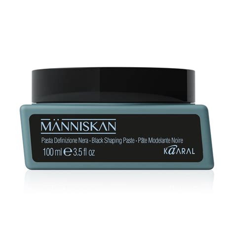 Черная моделирующая паста для волос Kaaral Manniskan Black Shaping ...