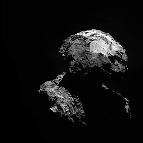 Rosetta Confirma Que El Cometa 67p Se Formó Por La Fusión De Dos