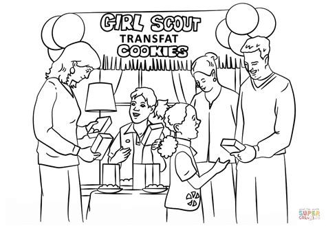 Brownie Coloring Page Coloring Pages