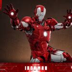 Hot Toys MMS D Iron Man Mark III Red Chrome Hot Toys
