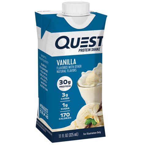 Vanilla Protein Shakes Quest Nutrition