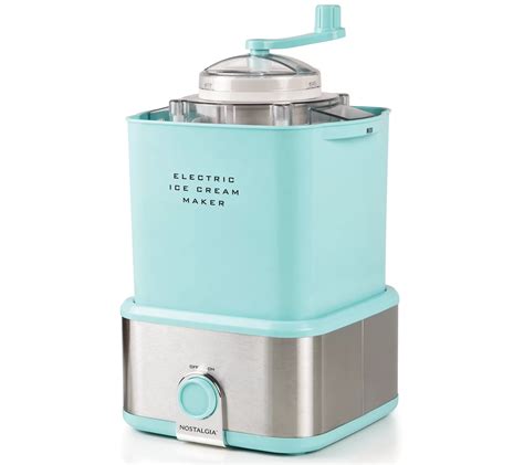 Nostalgia Quart Electric Ice Cream Maker Qvc