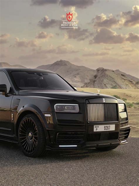 Rolls Royce Cullinan Mansory | Luxury Car Rental Dubai