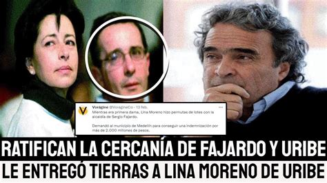 Ratifican La CercanÍa De Sergio Fajardo Con Alvaro Uribe Lina Moreno Se BeneficiÓ Con Su