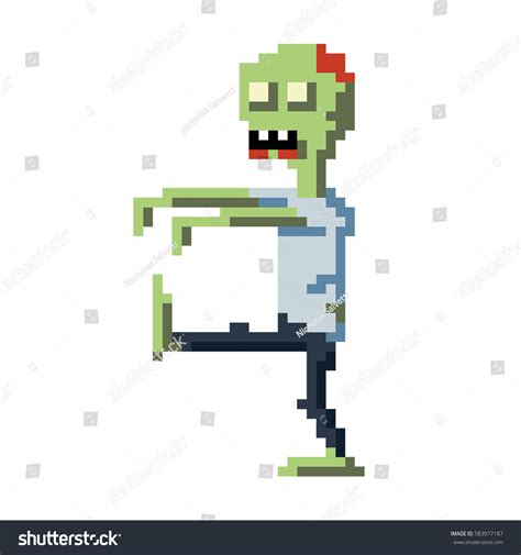 980 Pixel Zombie Images, Stock Photos & Vectors | Shutterstock