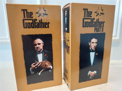 The Godfather Part 1 And 2 Vhs 4 Tapes Original 1972 And Etsy