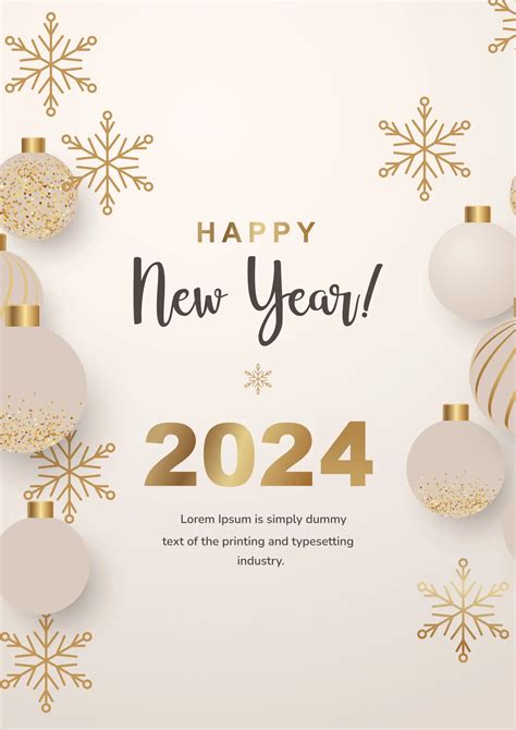 Free Happy New Year Cards Posters And Templates Updf