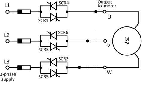 Complete Soft Starter Circuit Diagram Basic Starter Circuit