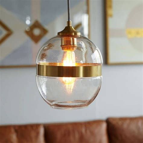 Best 15 Of Gold Glass Pendant Lights