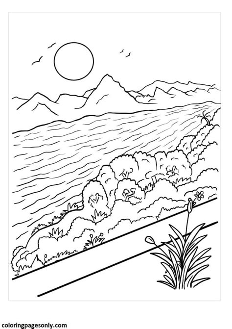 Rivers Coloring Pages Printable For Free Download