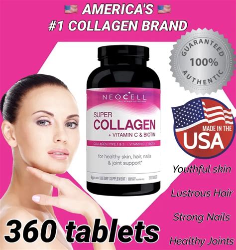 Neocell Super Collagen Vitamin C Biotin Tablets Lazada Ph