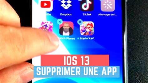 Ios Comment Supprimer Une Application Suppression D App Sur Iphone