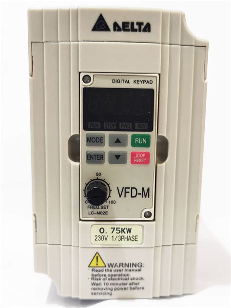 DELTA AC Motor Drive VFD M Series VFD007M21A Lazada PH