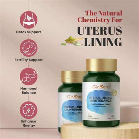 Ginsen S Uterus Lining Maintenance Uterine Lining Supplements