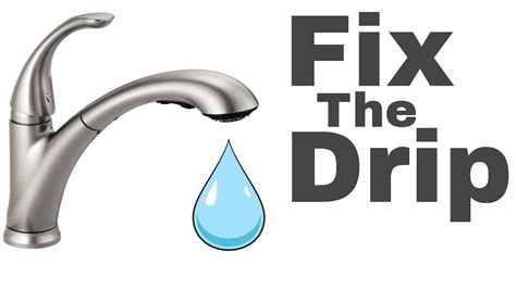 How To Fix A Dripping Kitchen Faucet In 5 Minutes Youtube