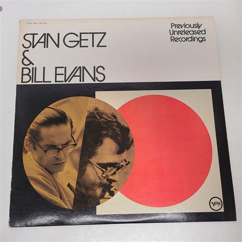 【やや傷や汚れあり】lpレコード スタン・ゲッツ ビル・エヴァンス Stan Getz And Bill Evans Mv 2087