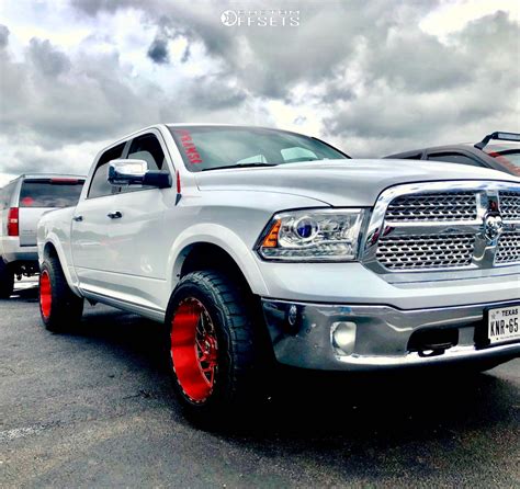 2017 Ram 1500 Wheel Offset Aggressive 1 Outside Fender Leveling Kit 293