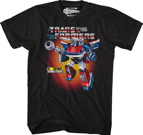 Box Art Smokescreen Transformers T Shirt