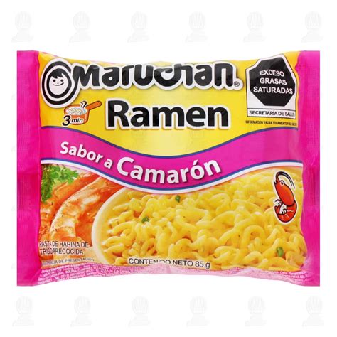 Sopa Maruchan Ramen Sabor A Camarón 85 Gr