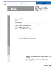 Tarea Finanzas Administrativas Pdf Preparaci N De Estados