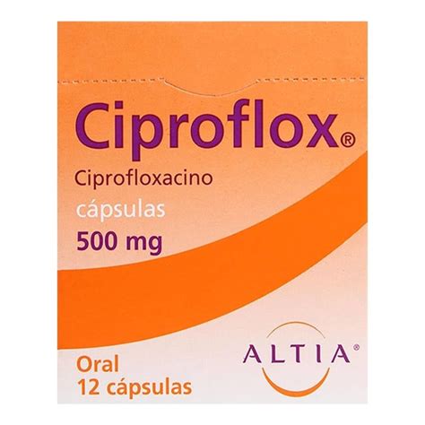 Ciproflox Mg C Psulas Walmart