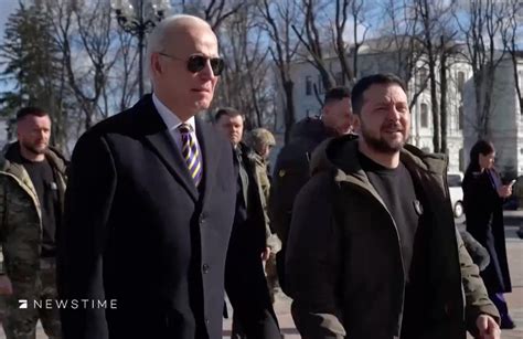 Überraschender Besuch Biden trifft Selenskyj in Kiew ProSieben