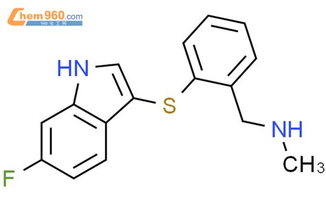 Benzenemethanamine Fluoro H Indol Yl Thio N