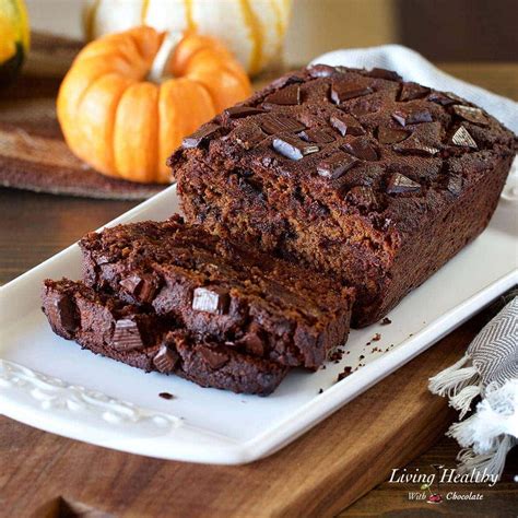 Chocolate Pumpkin Bread Gluten Free Paleo DF Living Healthy With