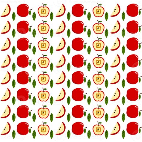 Apple Seamless Pattern 14203366 Png