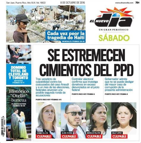 Periódico El Nuevo Día Puerto Rico Periódicos De Puerto Rico