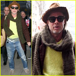 Brad Pitt Checks Into NYC Hotel After Golden Globes 2020 Win | Brad Pitt, Radioman | Just Jared ...