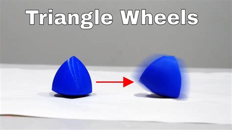 Weird Triangle Wheels Roll Like Circles Youtube