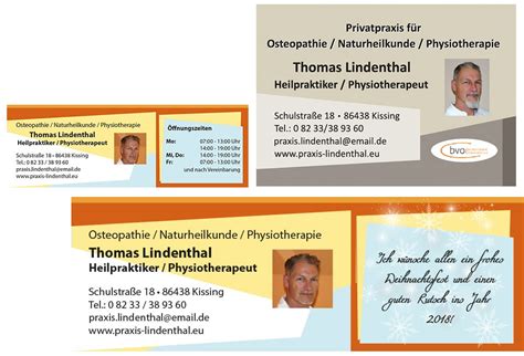 Thomas Lindenthal Heilpraktiker Anzeigengestaltung Jf Grafix