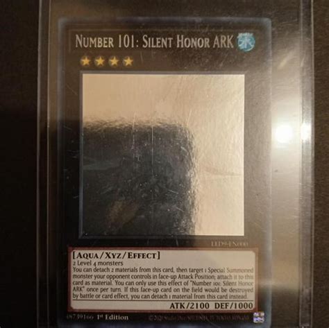 Number 101 Silent Honor Ark [1st Edition] Ungraded Yugioh