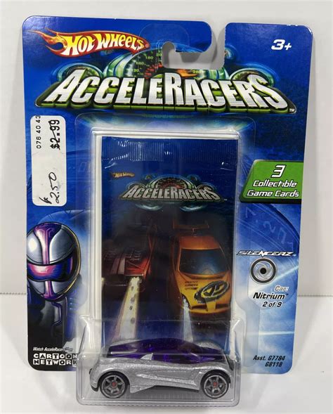 Hot Wheels Acceleracers Silencerz Anthracite Of Us Card Bad