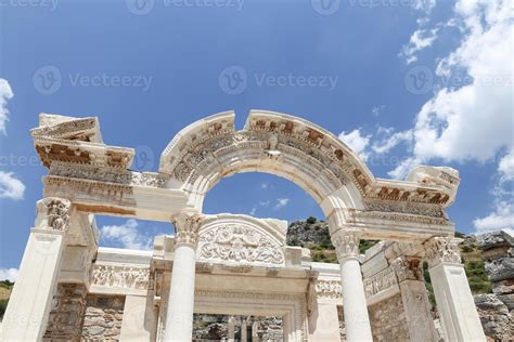 Temple of Hadrian in Ephesus Ancient City 10301784 Stock Photo at Vecteezy