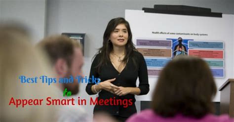 10 Best Tips And Tricks To Appear Smart In Meetings Wisestep