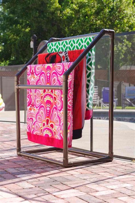 Diy Towel Rack Solutions For Your Houston Pool Elite Pools And Spas