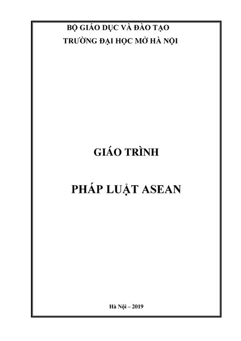 123doc giao trinh phap luat asean BỘ GIÁO DỤC VÀ ĐÀO TẠO TRƯỜNG