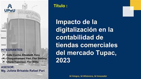 Impacto De La Digitalizacion En La Contabilidad De Tiendas Comerciales