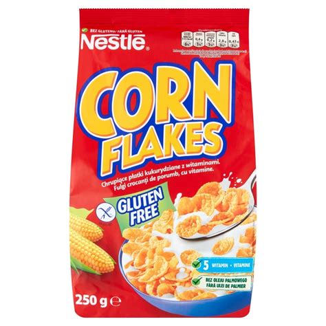 Nestlé Corn Flakes Chrupiące Płatki Kukurydziane 250 G Promocja Biedronka Dingpl