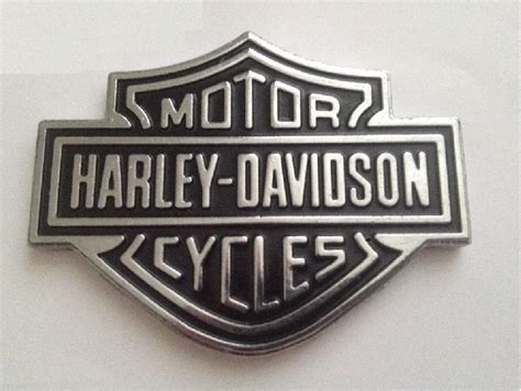 Harley Davidson Motorcycle Logo Emblem Metal Body Decal Badge Etsy