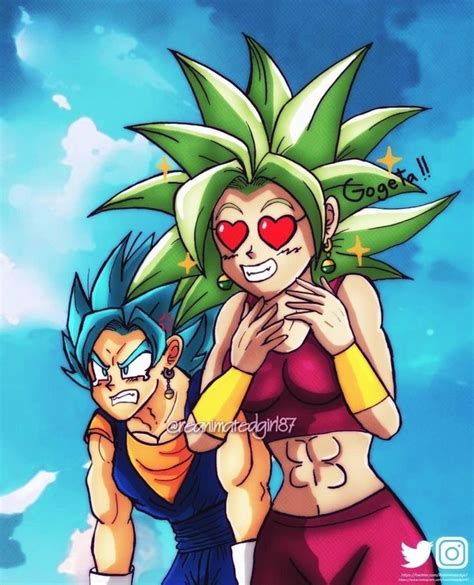 Vegetto And Kefla Kefla Enamorado De Gogeta Anime Dragon Ball Super