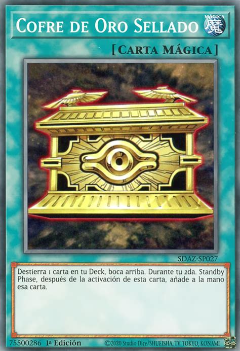 Cofre De Oro Sellado Yu Gi Oh Wiki En Español Fandom Powered By Wikia